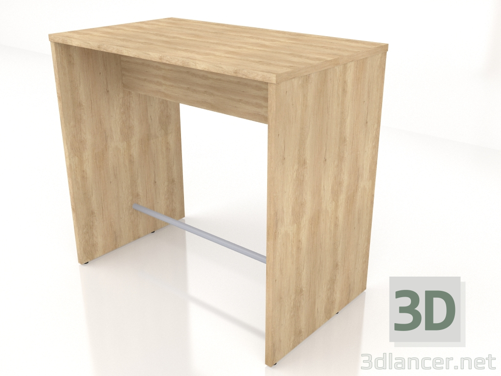 modello 3D Tavolo alto Ogi High PSW72 (1200x700) - anteprima