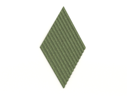 Panneau mural 3D STRIPE (vert)