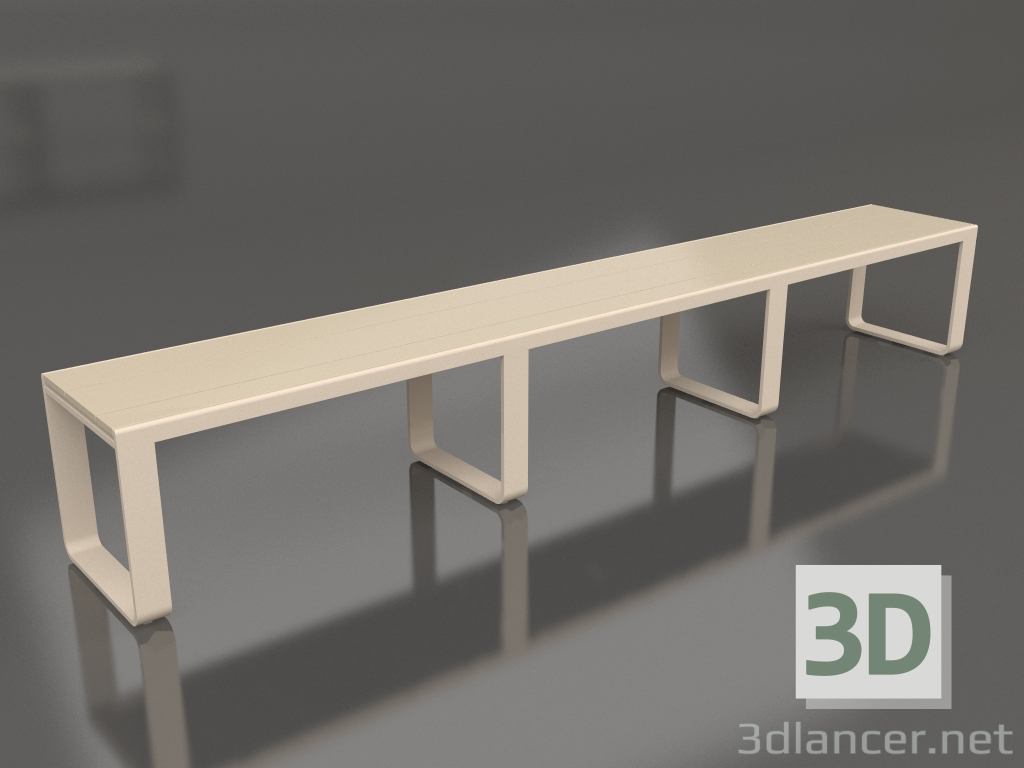 modello 3D Panca 270 (Sabbia) - anteprima