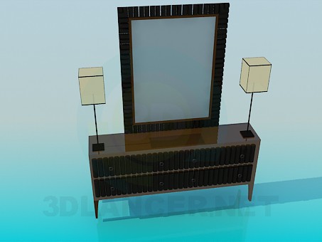 3D Modell Pier-Glas - Vorschau