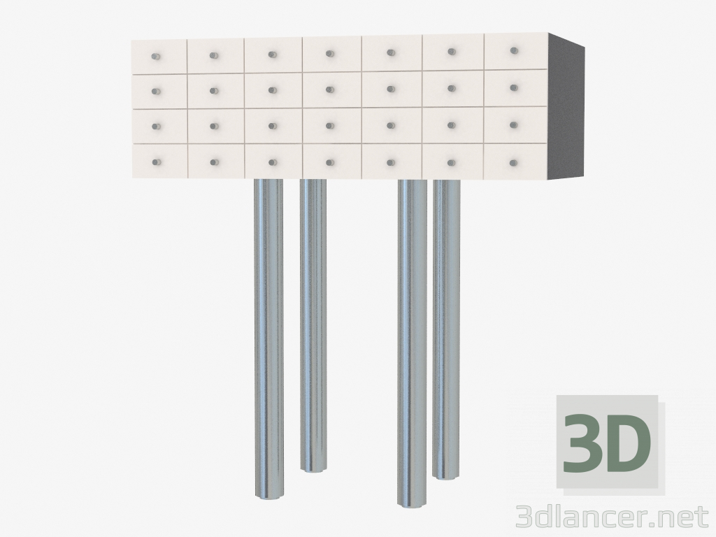 3D modeli Комод Gerçekleştirilen Projeler (PC8 Solaris) - önizleme