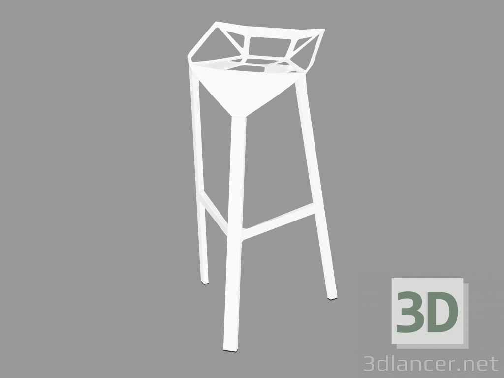 3d model Bar One Chair - preview