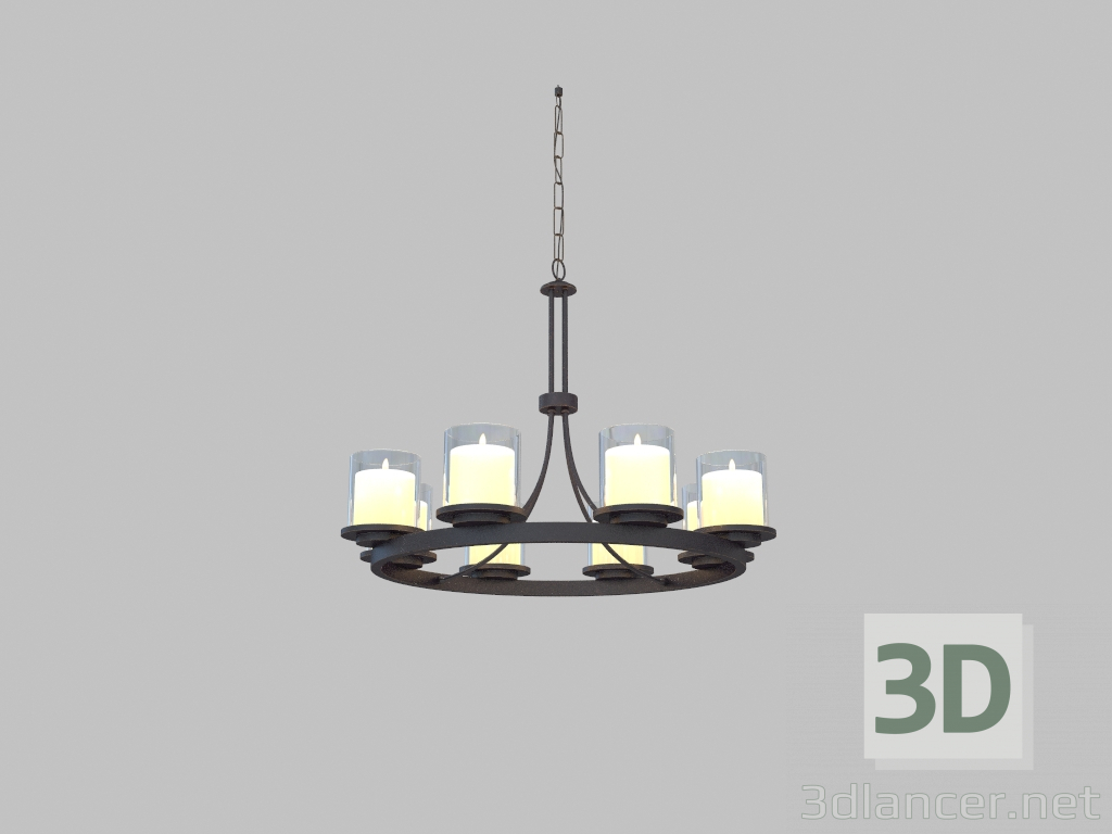 Modelo 3d Lustre (35008C) - preview