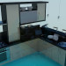 3d model Cocina en granito negro - vista previa