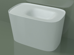 Lavabo da appoggio (dx, L 80, P 48, H 50 cm)