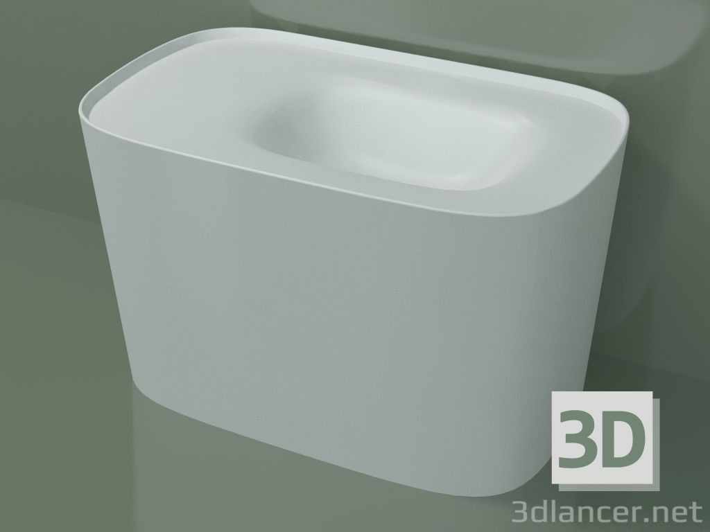 3d model Countertop washbasin (dx, L 80, P 48, H 50 cm) - preview