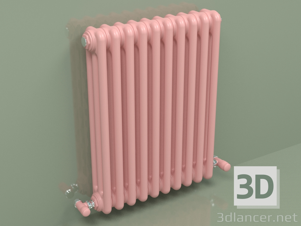 3d модель Радиатор TESI 3 (H 600 10EL, Pink - RAL 3015) – превью