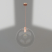 3d model Pendant Mercury transparent (with copper fasteners) (07564-25.21) - preview