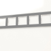 3d model Frame for 5 posts Favorit (gray, glass) - preview