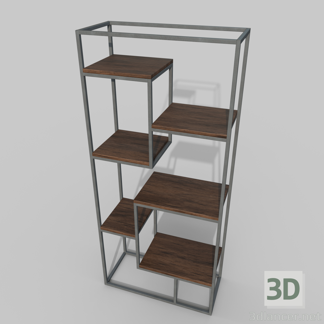 modèle 3D de Concept de bibliothèque acheter - rendu