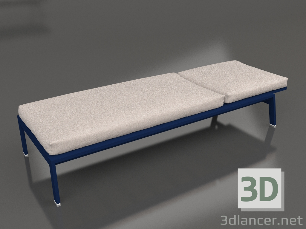 3d model Deckchair (Night blue) - preview