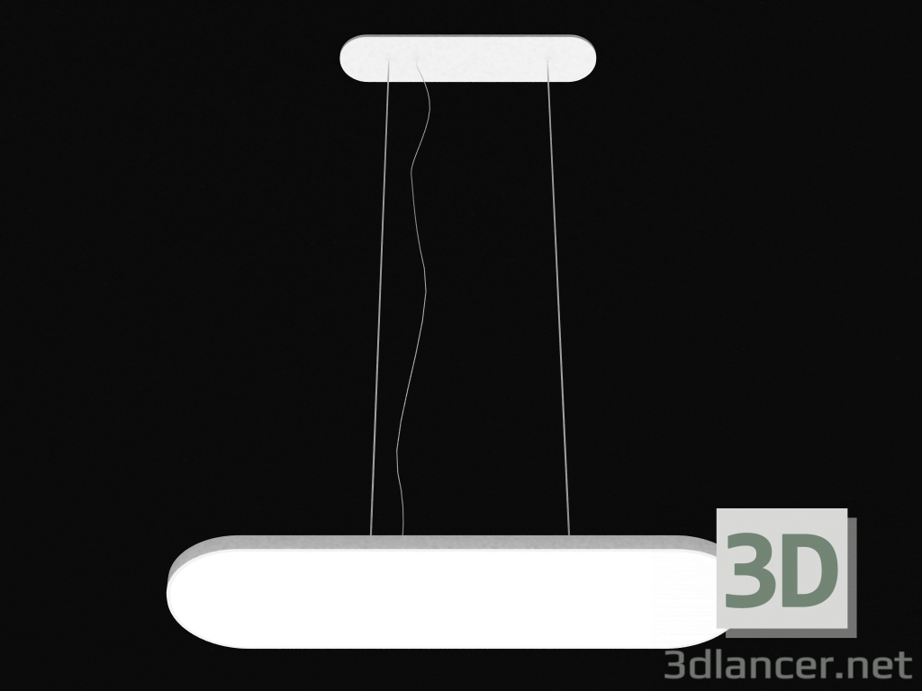 Modelo 3d suspensão LED (DL18544_01WW L1200) - preview