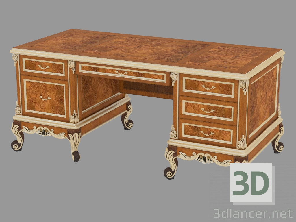 3d model Writing desk Casanova (12303) - preview