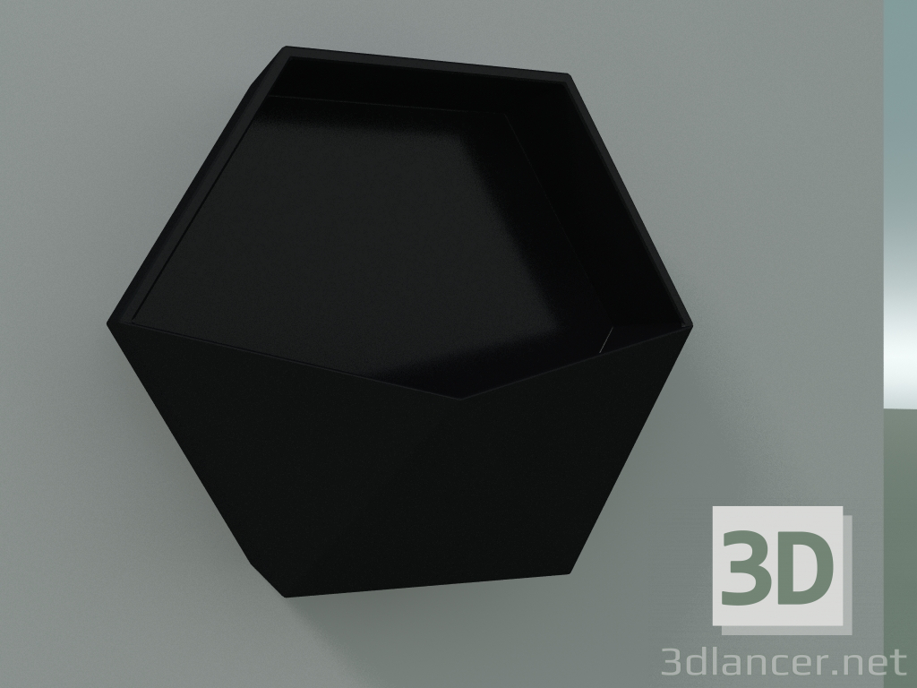 Modelo 3d Bandeja Aquilone (RAL 9005) - preview