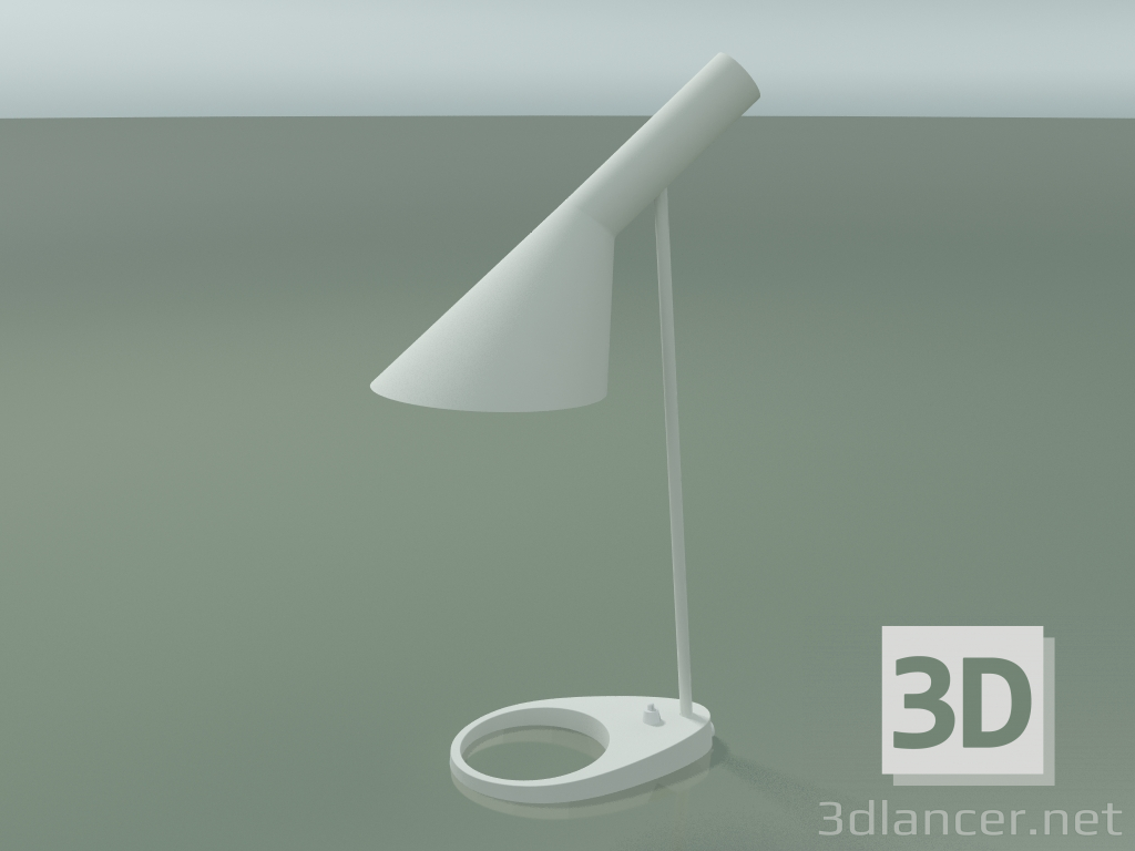 modello 3D Lampada da tavolo AJ TAVOLO (20W E27, BIANCO V2) - anteprima