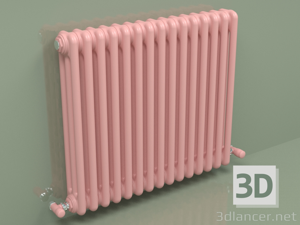 modèle 3D Radiateur TESI 3 (H 600 15EL, Rose - RAL 3015) - preview