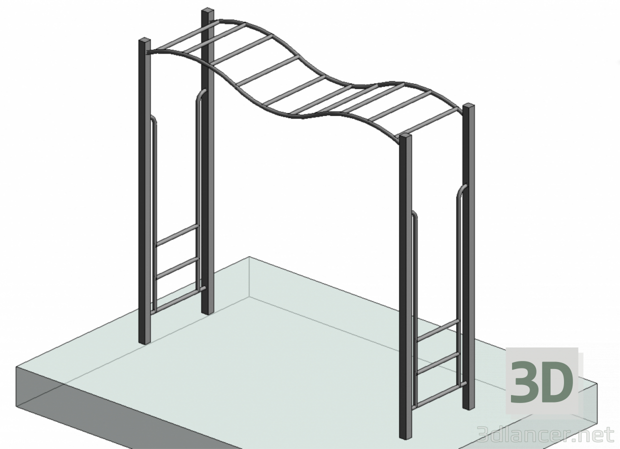 modello 3D maniglia_1 - anteprima