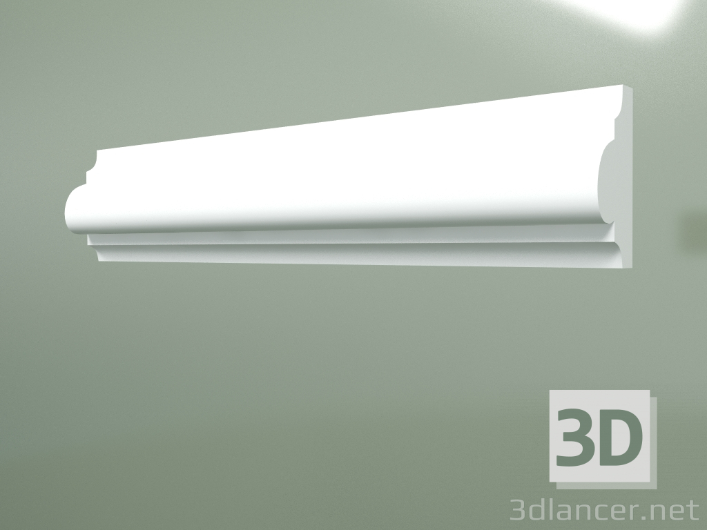 3d model Gypsum molding MT295 - preview