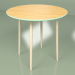 3d model Middle table Sputnik 80 cm veneer (sea wave) - preview