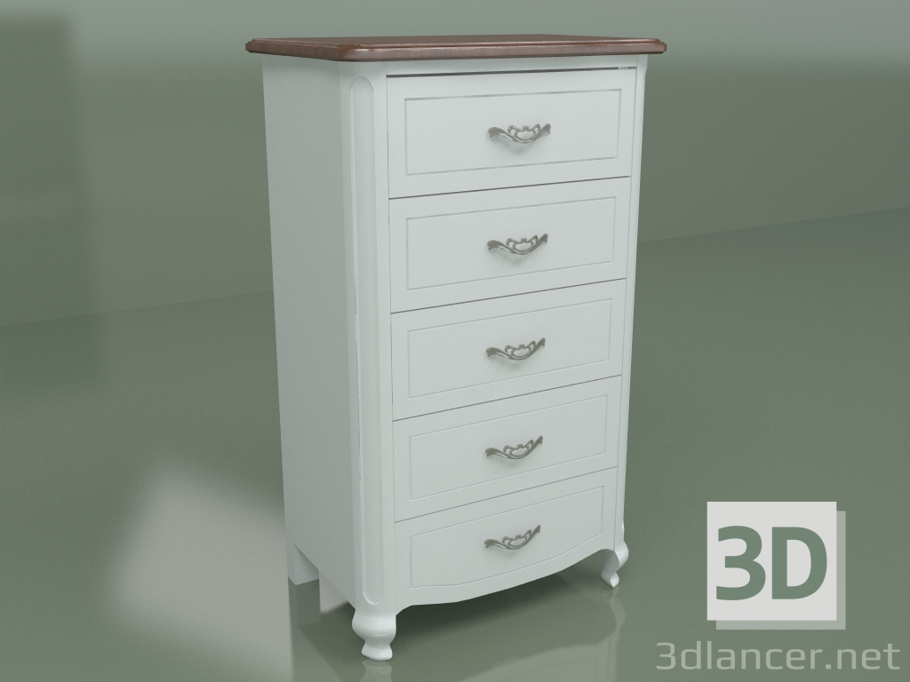 3d model Chest of drawers PM 340 - preview