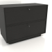 3D Modell Schrank TM 15 (800x400x621, Holz schwarz) - Vorschau