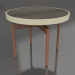 3d model Round coffee table Ø60 (Gold, DEKTON Radium) - preview