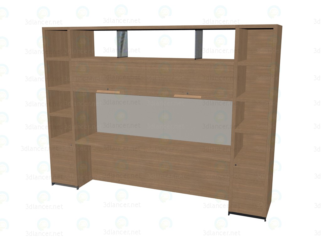 3d model Estante para libros ACE 3С - vista previa