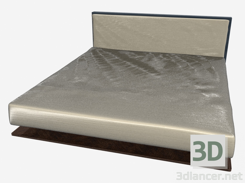 modello 3D Letto Buckingham - anteprima