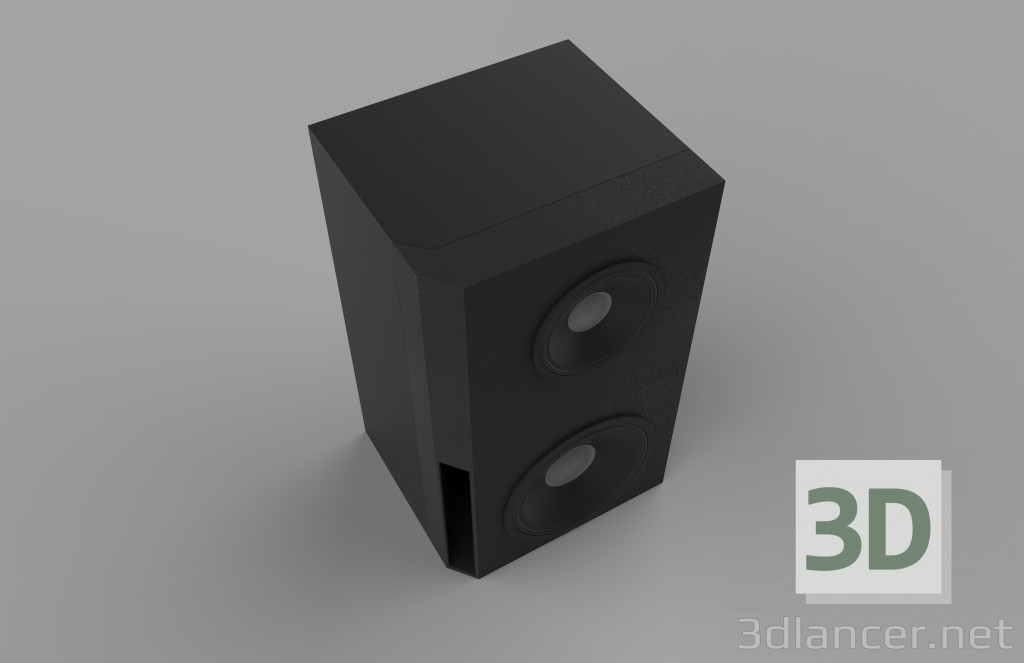 Modelo 3d Falante acústico - preview