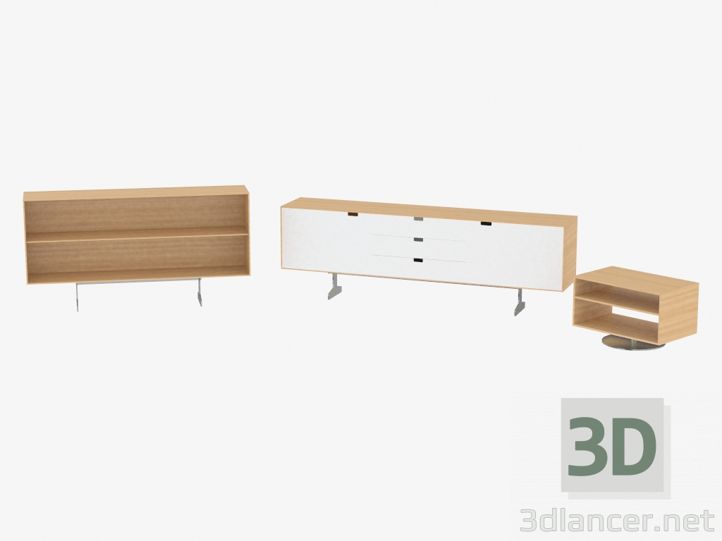 modello 3D Simplon Storage System - anteprima