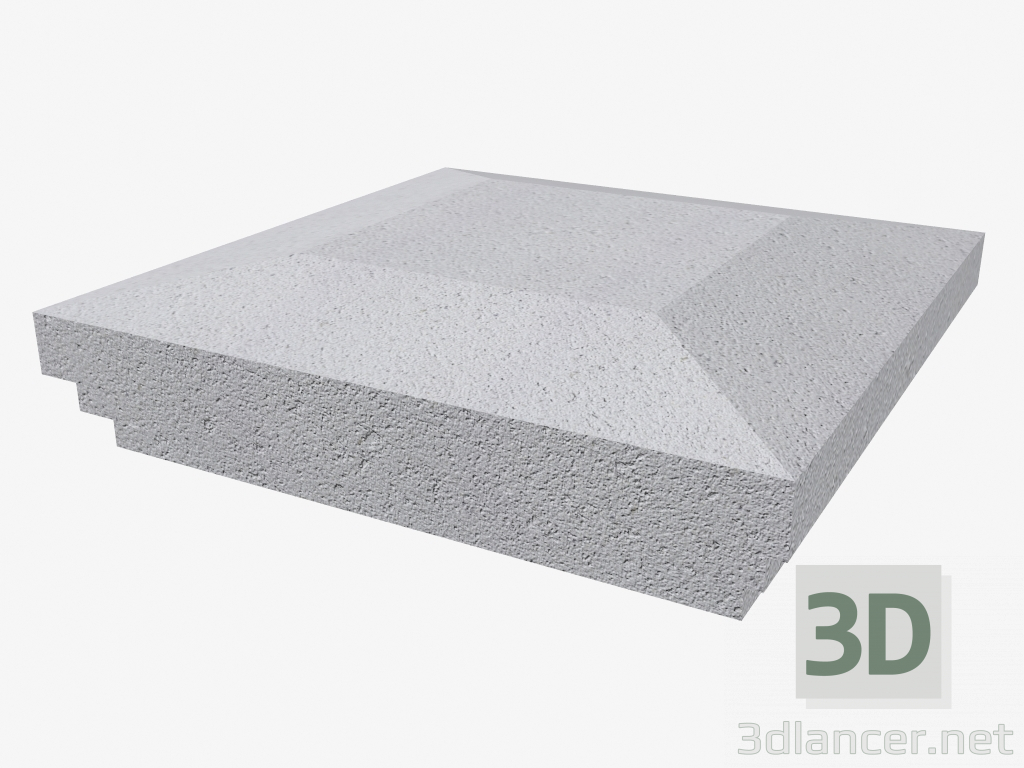 Modelo 3d Cobertura no pilar (LK31B) - preview