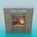 3d model Chimenea - vista previa