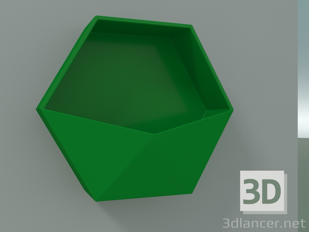 3d model Bandeja Aquilone (RAL 6037) - vista previa