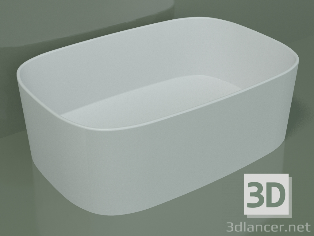 3d model Lavabo sobre encimera (L 48, P 33, H 16 cm) - vista previa