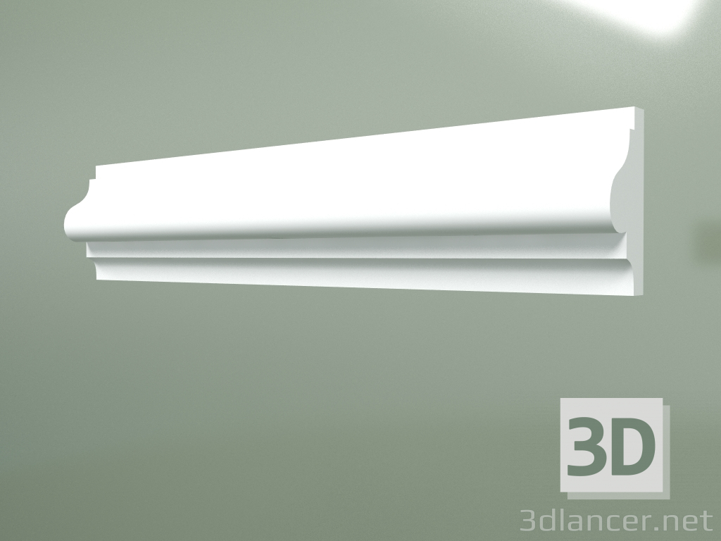 3d model Gypsum molding MT296 - preview