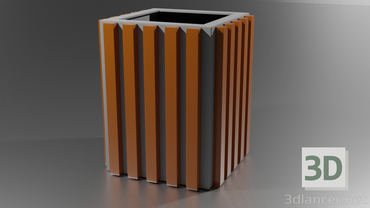 3d model Bin - preview