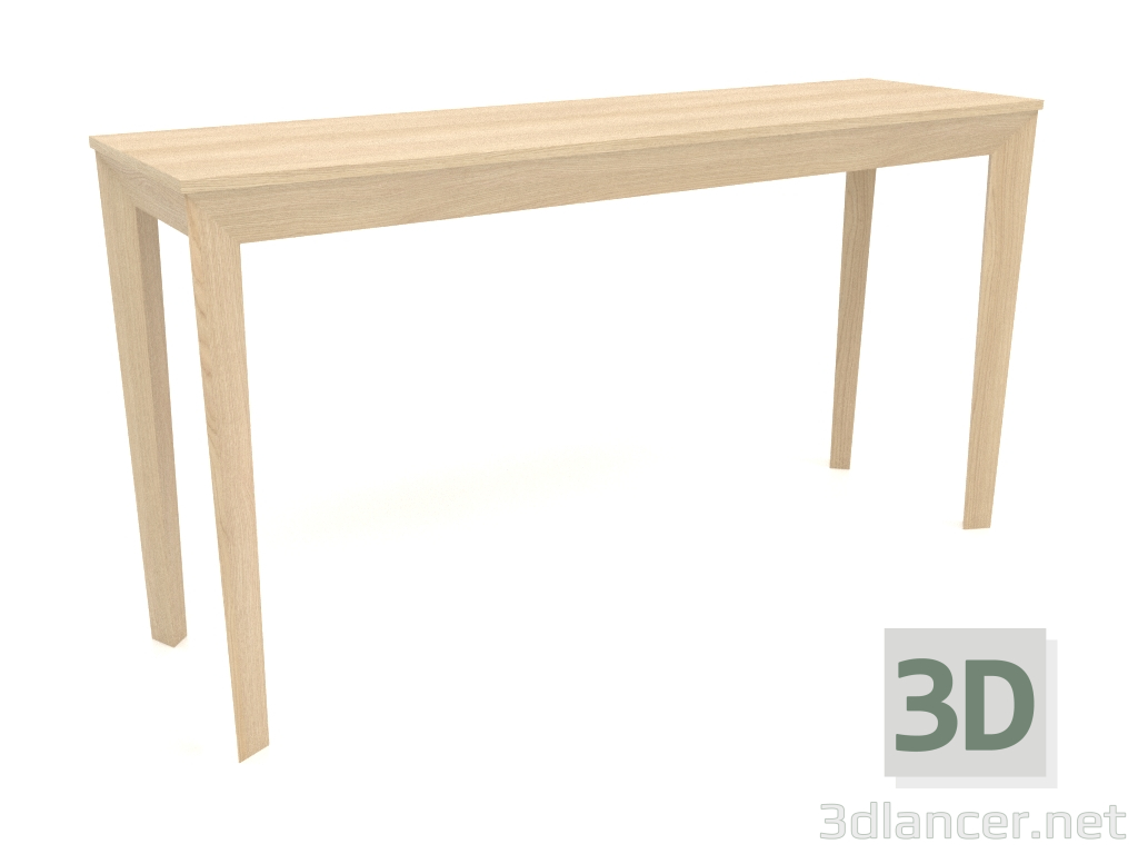 3d model Console table KT 15 (25) (1400x400x750) - preview