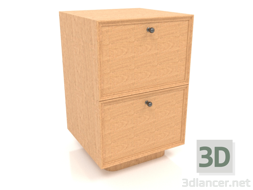 3d модель Тумба TM 15 (405x400x621, wood mahogany veneer) – превью