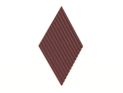 Panneau mural 3D STRIPE (bordeaux)