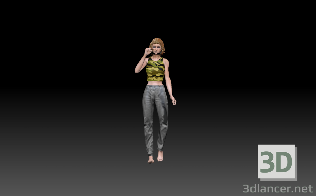 3D Genç kadın modeli satın - render 3D Genç kadın modeli satın - render