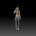 3D Genç kadın modeli satın - render 3D Genç kadın modeli satın - render