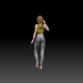 3D Genç kadın modeli satın - render 3D Genç kadın modeli satın - render