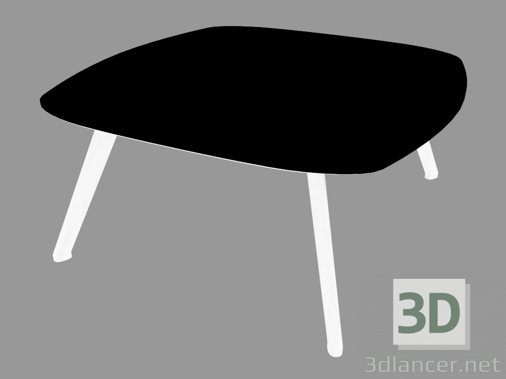 3d модель Стіл журнальний (Black Fenix 60x60x30) – превью