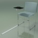 3d model Stackable chair with accessories 6600 (polypropylene Petrol, CRO) - preview