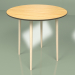 3d model Middle table Sputnik 80 cm veneer (dark brown) - preview