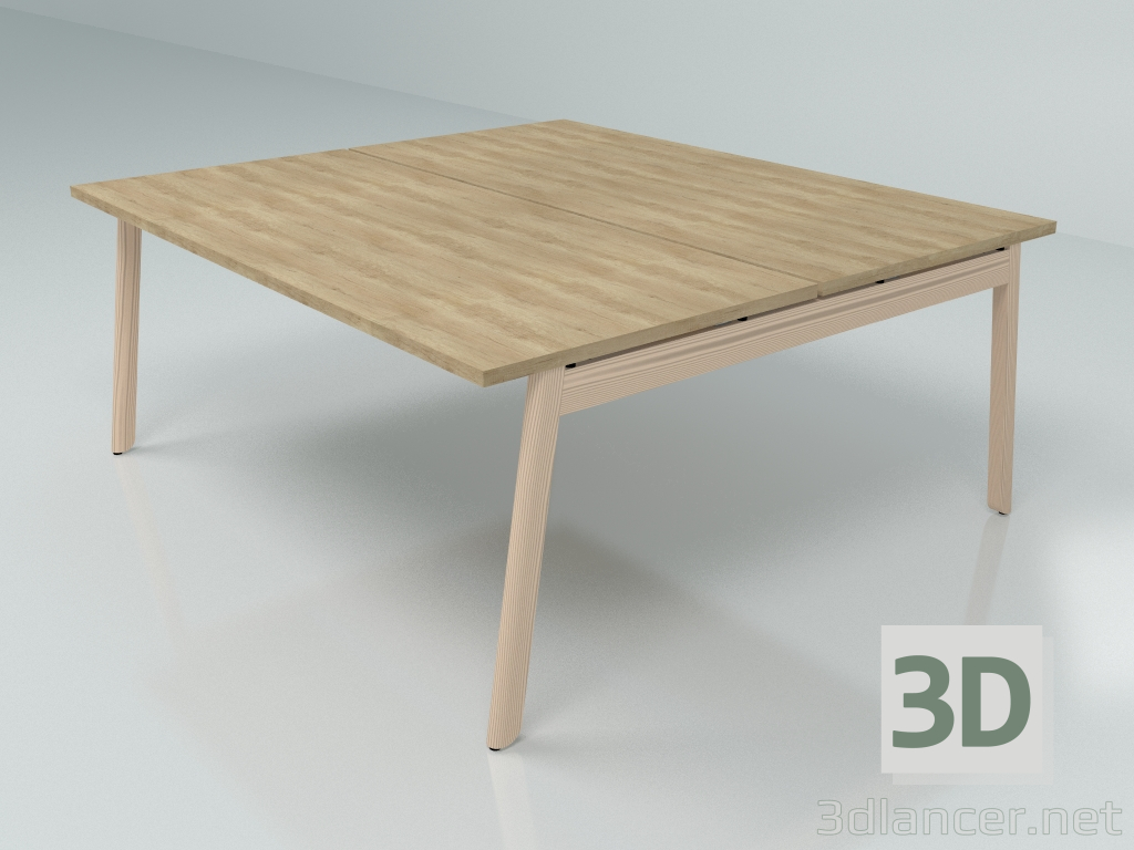 3d модель Стол рабочий Ogi B Bench Slide BOB35 (1800x1610) – превью