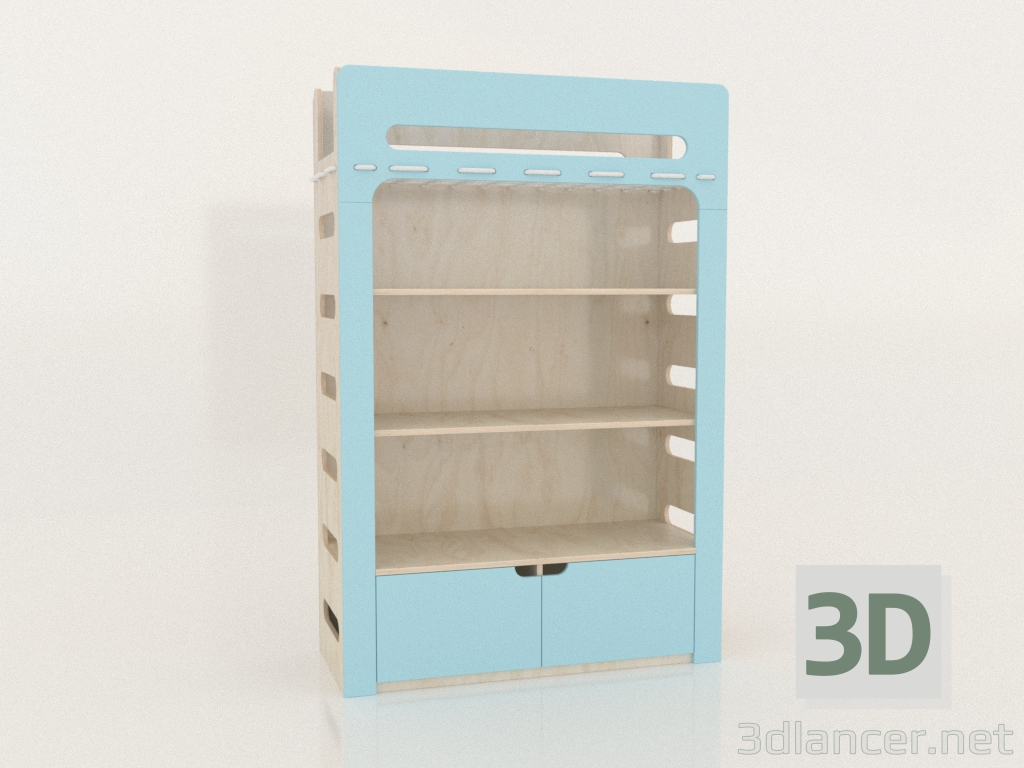 3d model Librería MOVE D (KBMDAA) - vista previa