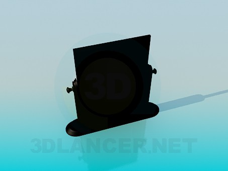 3d model Desktop mirror - preview