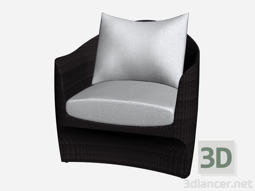 3d модель Крісло Club Armchair 46200 46250 – превью