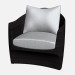 3d модель Крісло Club Armchair 46200 46250 – превью